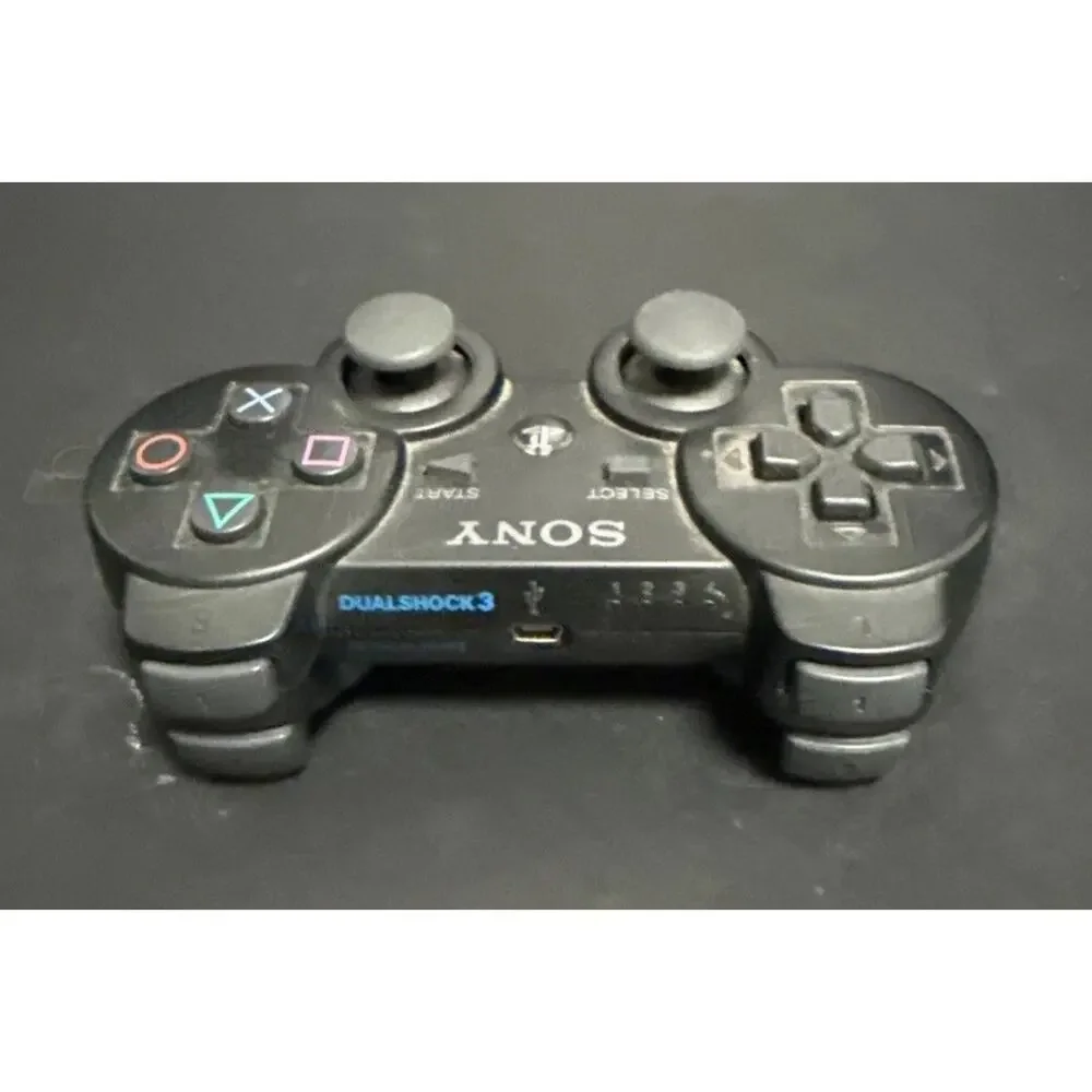 Sony PS3 DualShock 3 Wireless Video Game Controller Black OEM Tested